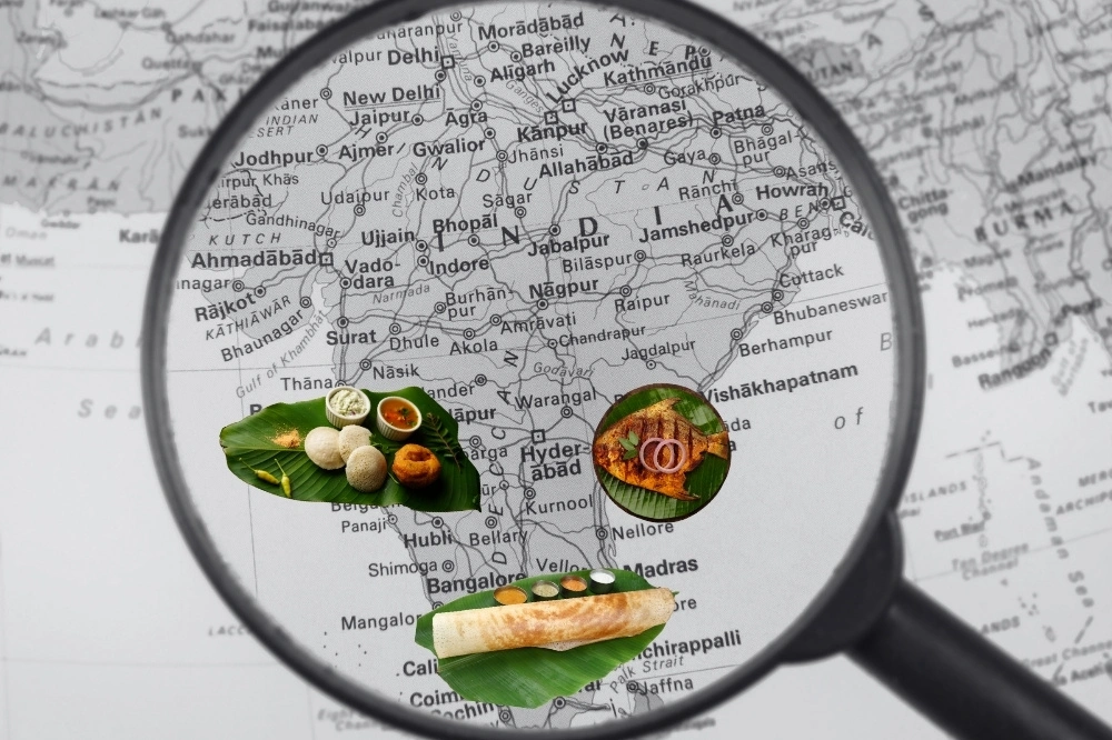 history of south indian cuisine