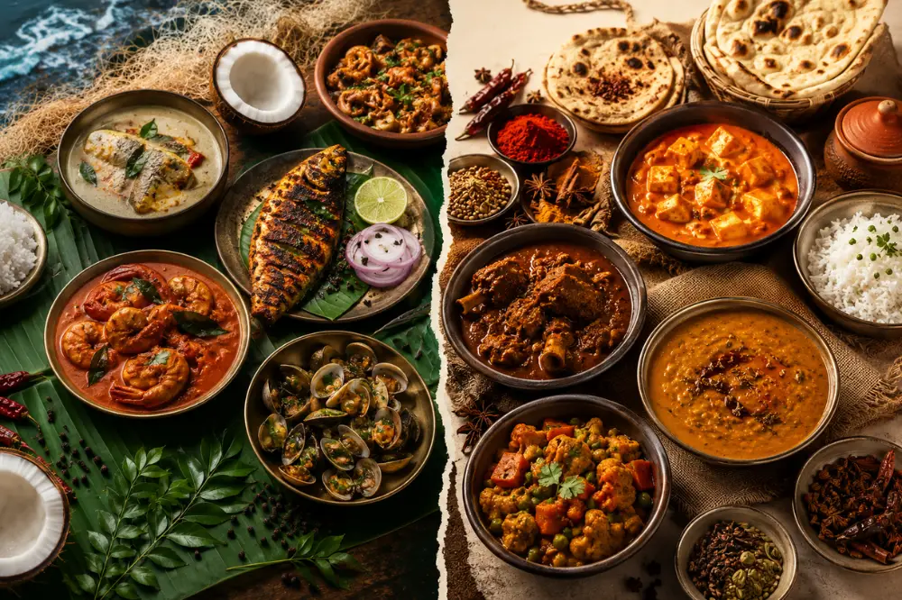 Coastal Indian cuisine