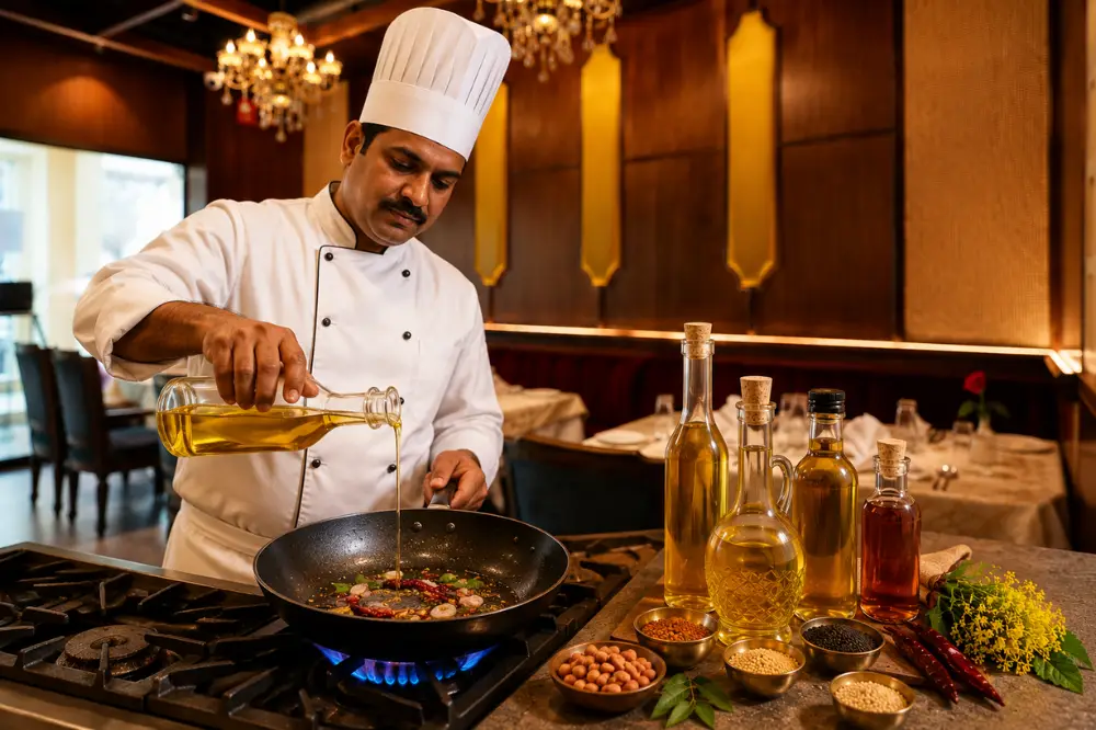 Traditional Cooking Oils in Authentic Indian Cuisine