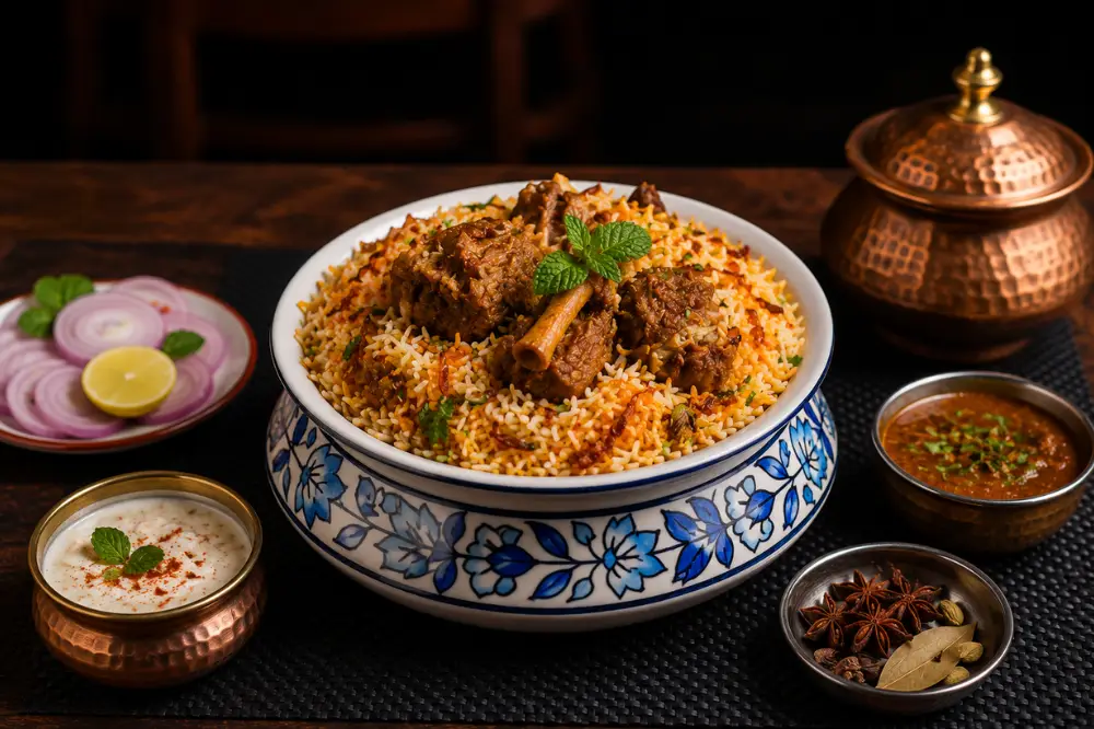 Hyderabadi Mutton Biryani